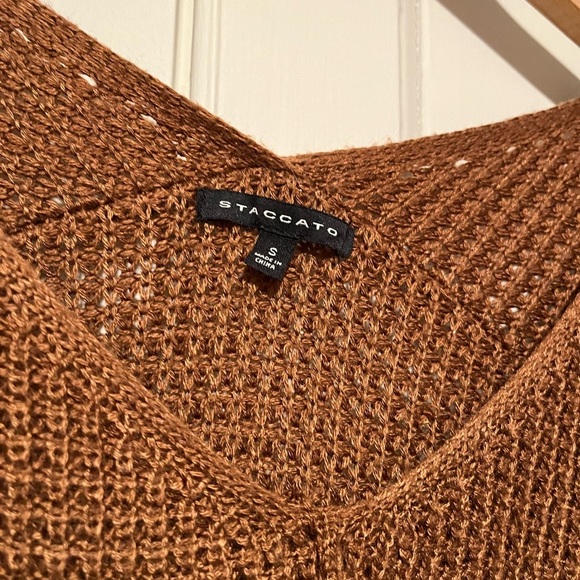 Staccato Open Knit Tunic Sweater - Picture 3 of 4